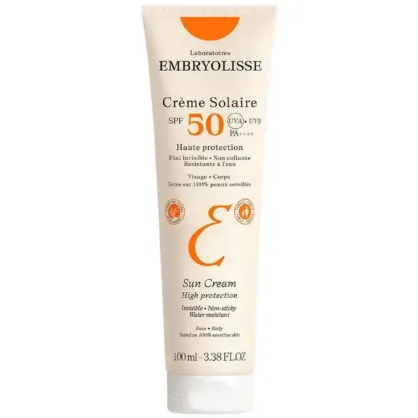 Embryolisse Crème Solaire SPF50 100 ml