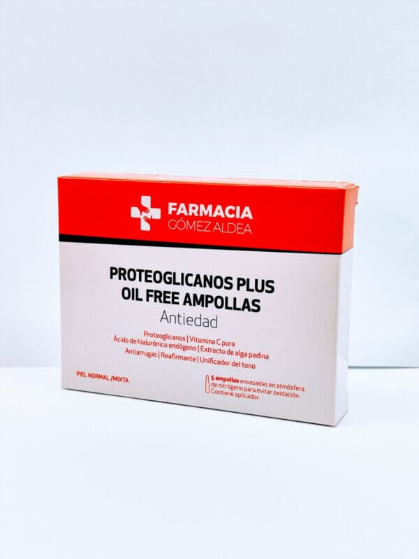 Proteoglicanos Plus Oil Free Ampollas Antiedad 5 amp